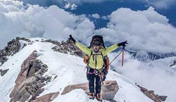 Cokie Berenyi ona mountain